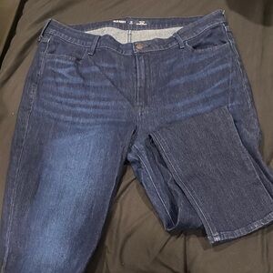 Old Navy Women's Super Skinny Jeans - Dark Blue